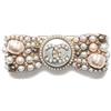 CHANEL Pre-Owned - Spilla a forma di fiocco 2021 - Donna - perla artificiale/placcatura in oro - Taglia unica