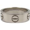 Cartier - Anello Love in oro bianco 18 carati anni 2010 - unisex - oro bianco 18kt - 50