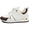 Louis Vuitton Pre-Owned - Sneakers in pelle - Donna - tela/pelle di vitello/rete (mesh)/pelle di vitello/gomma - 36 - Bianco