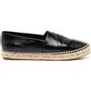 CHANEL Pre-Owned - Espadrilles in pelle - Donna - pelle/gomma/pelle - 37 - Nero