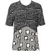 Stella McCartney Pre-Owned - Top a maniche corte - Donna - seta - M - Nero