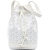 Goyard Pre-Owned - Borsa a secchiello Petit Flot in tela Goyardine 2020 - Donna - pelle - Taglia unica - Bianco