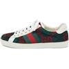 Gucci Pre-Owned - Sneakers Ace - Uomo - pelle/pelle/tessuto/gomma - 40 - Verde