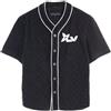Louis Vuitton Pre-Owned - Camicia Monogram Shadow anni 2010 - Uomo - cotone - XS - Grigio