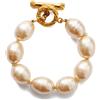 CHANEL Pre-Owned - Bracciale con perle 1993 - Donna - perla artificiale/placcatura in oro - Taglia unica