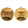 CHANEL Pre-Owned - Orecchini a clip CC placcati in oro 1993 - Donna - placcatura in oro - Taglia unica