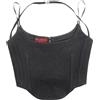 Gucci Pre-Owned - Corsetto anni 2010 - Donna - lana/poliestere/cotone - 40 - Nero