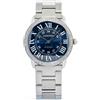 Cartier - Ronde Solo 42mm - Uomo - diamanti/acciaio inossidabile - Taglia unica - Blu
