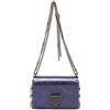 Jimmy Choo Pre-Owned - Borsa a spalla in pelle metallizzata - Donna - pelle/pelle scamosciata - Taglia unica - Blu