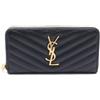 Saint Laurent Pre-Owned - Portafoglio Cassandre anni 2020 - Donna - pelle di vitello - Taglia unica - Nero