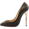 Christian Louboutin Pre-Owned - Pumps 105mm - Donna - pelle di vitello/pelle di vitello/pelle di vitello - 34.5 - Nero
