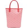 Goyard Pre-Owned - Borsa a mano Poitiers in tela Goyardine 2018 - Donna - tessuto/pelle di vitello - Taglia unica - Rosa