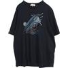 Hermès Pre-Owned - T-shirt 00s Octopus Surfboard - Uomo - cotone - L - Blu
