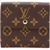 Louis Vuitton Pre-Owned - Portafoglio Portefeuille Elise piccolo con monogramma 2001 - Donna - tela - Taglia unica - Marrone