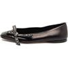 Jimmy Choo Pre-Owned - Ballerine Veda - Donna - pelle di vitello/pelle di vitello/pelle di vitello - 36 - Nero