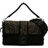 Fendi Pre-Owned - Borsa a tracolla Baguette grande con motivo Zucca Vertigo 2021 - Donna - tela - Taglia unica - Marrone