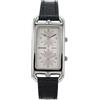 Hermès Pre-Owned - Cape Cod Nantucket 40mm anni 2010 - Donna - vetro minerale (pietre e gemme)/pelle/acciaio - Taglia unica - Argento