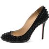 Christian Louboutin Pre-Owned - Pumps Fifi Spike 100mm - Donna - pelle di vitello/pelle di vitello/pelle di vitello - 36 - Nero