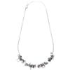 Christian Dior Pre-Owned - Collana con ciondolo a forma di lettera Dior anni 2000 - Donna - pietre sintetiche/placcatura in argento - Taglia unica