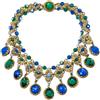 Jennifer Gibson Jewellery - Collana Francoise Montague anni '50 - Donna - metallo placcato in oro - Taglia unica