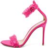 Gianvito Rossi - Sandali con tacco - Donna - pelle/pelle/pelle/raso - 39 - Rosa