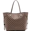 Louis Vuitton Pre-Owned - Borsa tote Neverfull MM in tela Damier Ebène 2013 - Donna - tela/pelle di vitello - Taglia unica - Marrone
