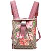 Gucci Pre-Owned - Zaino Blooms piccolo in tessuto GG Supreme con fibbia 2000-2015 - Donna - tessuto - Taglia unica - Marrone