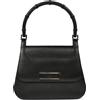 Gucci Pre-Owned - Borsa a mano in pelle e bambù 1990-2000 - Donna - pelle/bamboo - Taglia unica - Nero