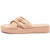 Gianvito Rossi - Sandali Alima con fasce incrociate Pre-owned - Donna - pelle di vitello/gomma/pelle di vitello - 37.5 - Toni neutri