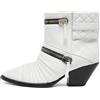 Giuseppe Zanotti Vintage - Stivali Pre-owned 70mm - Donna - pelle di vitello/pelle di vitello/pelle di vitello - 38 - Bianco