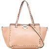Valentino Garavani Pre-Owned - Borsa a tracolla Rockstud Trapeze piccola in pelle 2000-2017 - Donna - pelle di vitello - Taglia unica - Marrone
