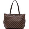 Louis Vuitton Pre-Owned - Borsa a mano Westminster PM in tela Damier Ebène 2012 - Donna - tela/pelle di vitello - Taglia unica - Marrone