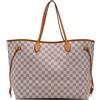 Louis Vuitton Pre-Owned - Borsa tote Neverfull GM in tela Damier Azur 2014 - Donna - pelle/tela - Taglia unica - Bianco