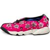 Christian Dior Pre-Owned - Sneakers con ricamo a fiori - Donna - gomma/pelle di vitello/rete (mesh) - 37 - Rosa