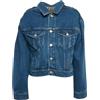 Balenciaga Pre-Owned - Giacca denim in cotone - Donna - cotone - M - Blu