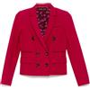Gucci Pre-Owned - Giacca doppiopetto 2013 - Donna - seta/cotone/elastam/seta/spandex/elastam/spandex/elastam - 36 - Rosa