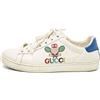 Gucci Pre-Owned - Sneakers Ace - Donna - pelle/gomma/pelle - 37.5 - Bianco
