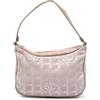 CHANEL Pre-Owned - Borsa a spalla New Travel Line in nylon 2003-2004 - Donna - pelle di vitello/nylon - Taglia unica - Marrone