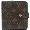 Louis Vuitton Pre-Owned - Portafoglio Monogram traforato 2006 - unisex - PVC - Taglia unica - Marrone