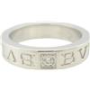 Bvlgari Pre-Owned - Anello B.Zero1 in oro bianco 18 carati con diamanti anni 2010 - Donna - oro bianco 18kt - Taglia unica - Argento