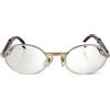 Cartier Eyewear - Occhiali da lettura 1990-2000 - unisex - acrilico/placcatura in argento/legno - Taglia unica