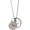 Louis Vuitton Pre-Owned - Collana con monogramma 2016 - Donna - placcatura in argento - Taglia unica