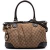 Gucci Pre-Owned - Borsa a tracolla Sukey in tela GG 2016-2025 - Donna - tela/pelle di vitello - Taglia unica - Marrone