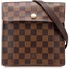Louis Vuitton Pre-Owned - Borsa a tracolla Pimlico in tela Damier Ebène 2001 - unisex - tela/pelle di vitello - Taglia unica - Marrone
