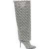 Balmain Pre-Owned - Stivali Ariel 100mm - Donna - pelle di vitello/pelle di vitello/pelle di vitello - 37 - Nero