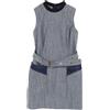 Louis Vuitton Pre-Owned - Abito Damier Azur anni 2010 - Donna - cotone - 38 - Blu