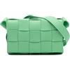 Bottega Veneta Pre-Owned - Borsa a tracolla Intrecciato Cassette piccola in nappa 2012-2025 - Donna - nappa - Taglia unica - Verde
