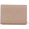 Louis Vuitton Pre-Owned - Portafoglio Clea in pelle Empreinte con monogramma 2021-2025 - Donna - pelle - Taglia unica - Marrone