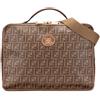 Fendi Pre-Owned - Borsa da viaggio in tela cerata con motivo Zucca 2010-2025 - unisex - tessuto/pelle di vitello - Taglia unica - Marrone