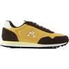 Le Coq Sportif Astra_2, Scarpe da Ginnastica Unisex-Adulto, Spruce Giallo Cioccolato Marrone, 44 EU